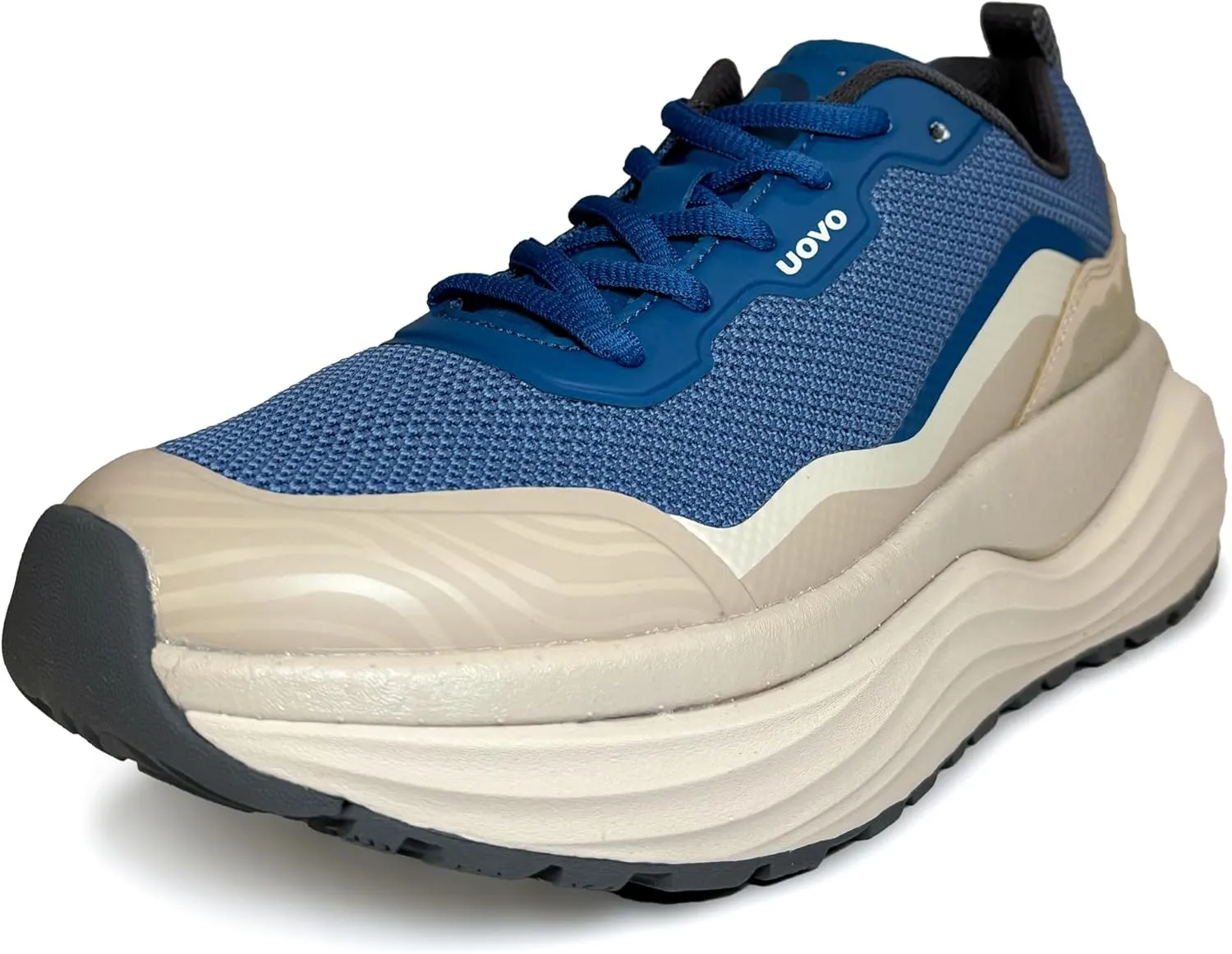 UOVO Flow Women’s Sneaker – Lightweight Athletic Shoe with Breathable Knit, Water Repellent Finish, and Dual-Density Cushioning
