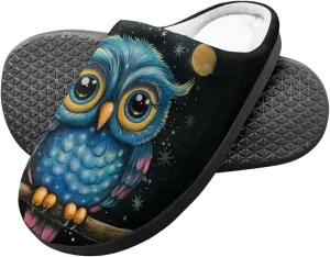 Veniyate Plush Warm Slippers for Girls Boys Kids Toddlers Winter Indoor House Home Shoes