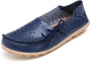 VenusCelia Women's Breathable Comfort Walking Office Flat Loafer