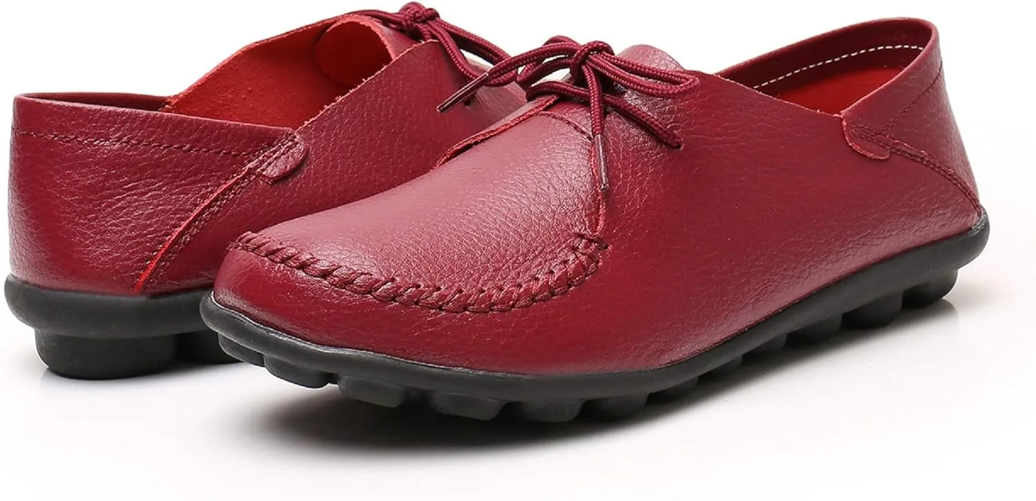 VenusCelia Women's Breathable Comfort Walking Office Flat Loafer