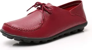 VenusCelia Women's Breathable Comfort Walking Office Flat Loafer
