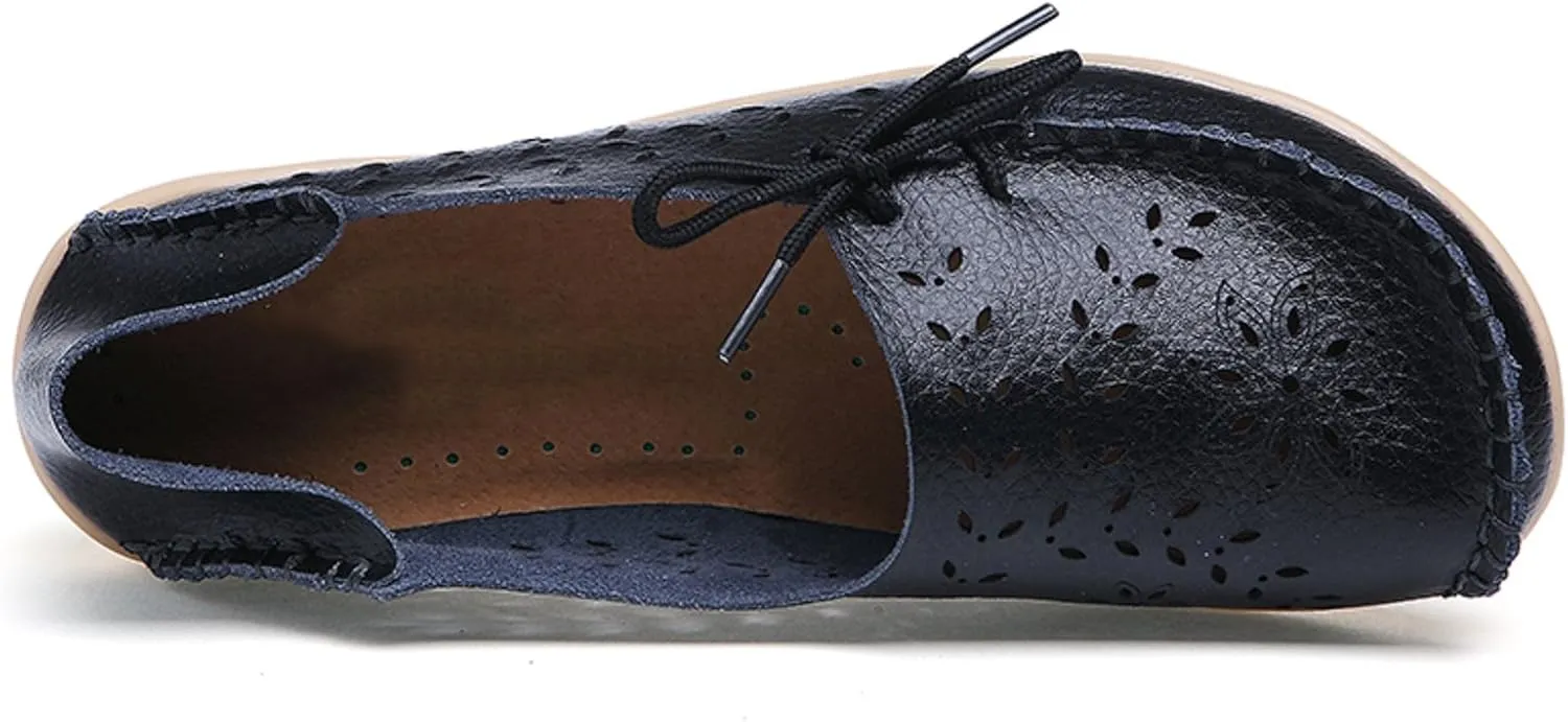 VenusCelia Women's Breathable Comfort Walking Office Flat Loafer
