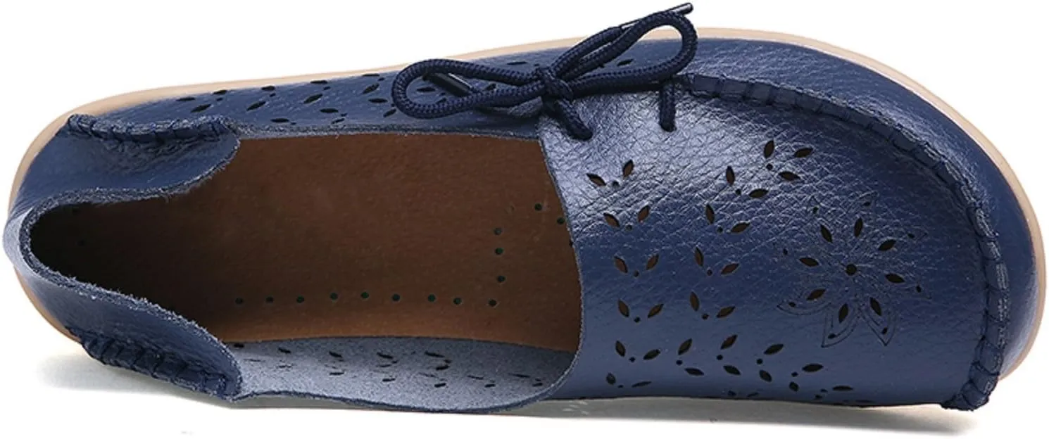 VenusCelia Women's Breathable Comfort Walking Office Flat Loafer