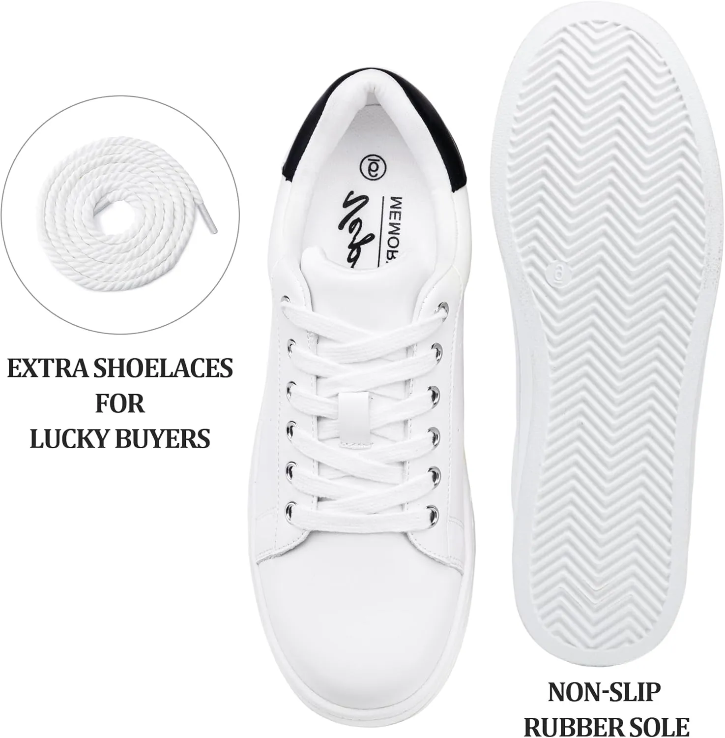 Vepose Women's Fashion Sneakers Casual Shoes Comfortable Dress Sneaker 2.0