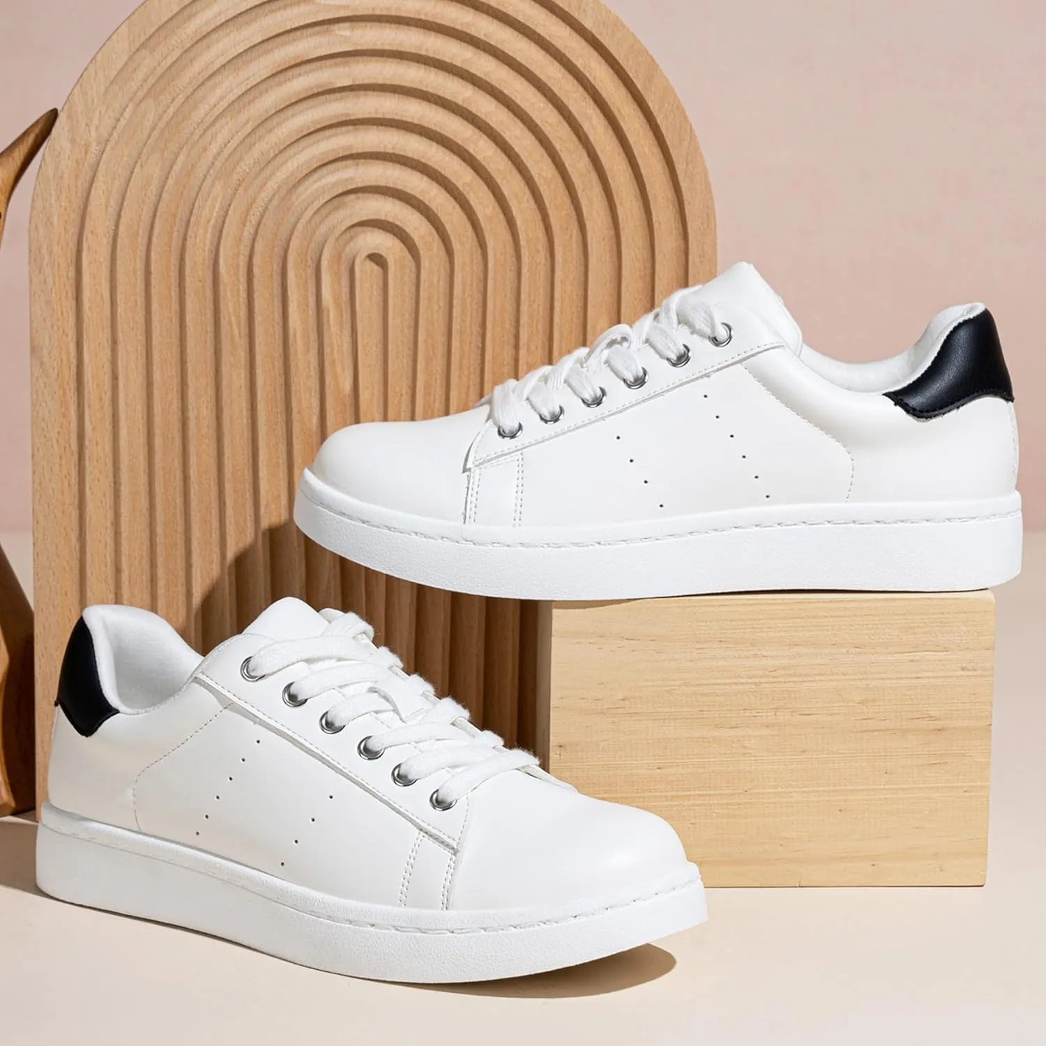 Vepose Women's Fashion Sneakers Casual Shoes Comfortable Dress Sneaker 2.0
