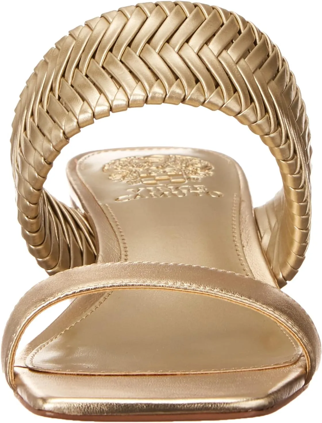 Vince Camuto Women's Shamira Woven Sandal Heeled