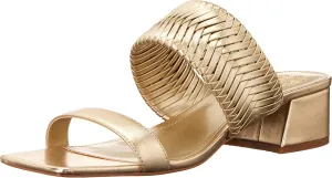 Vince Camuto Women's Shamira Woven Sandal Heeled