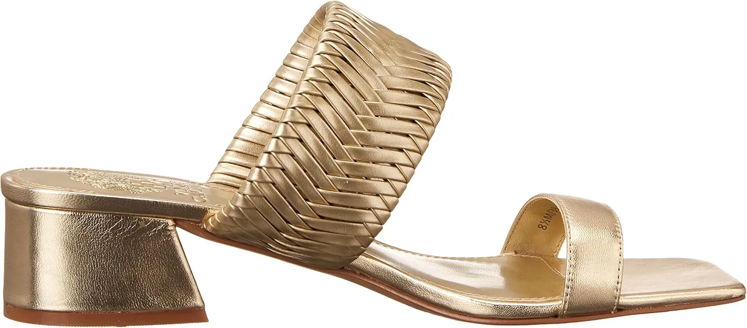 Vince Camuto Women's Shamira Woven Sandal Heeled