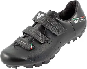 Vittoria Rapide MTB Cycling Shoes (Black, EU 39 US 7 UK 6 ½)