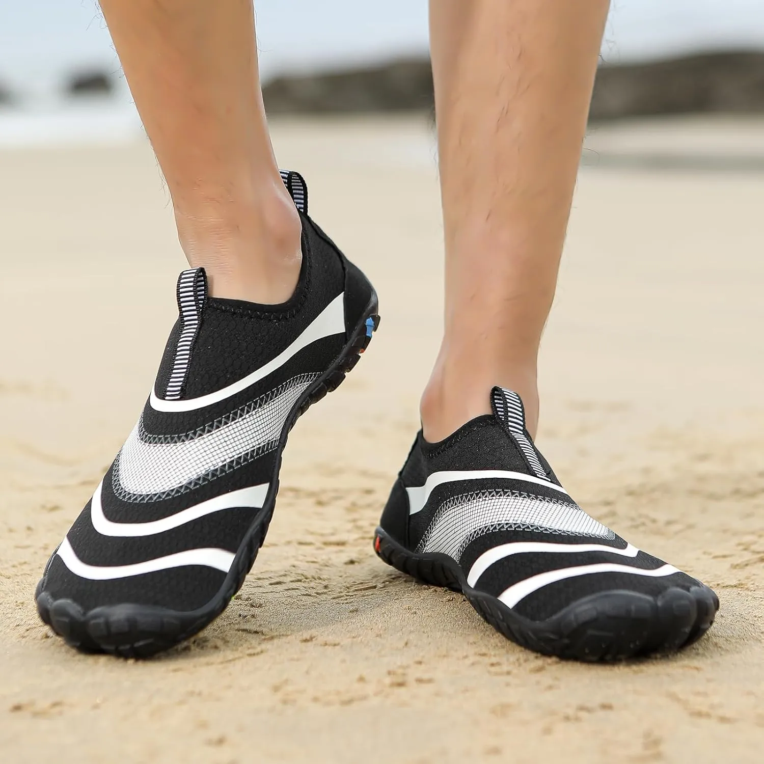 Water Shoes Womens Mens Quick-Dry Aqua Yoga Socks Barefoot Swim Pool Beach Shoes for Walking Hiking Diving Surf Ootdoor Water Sports