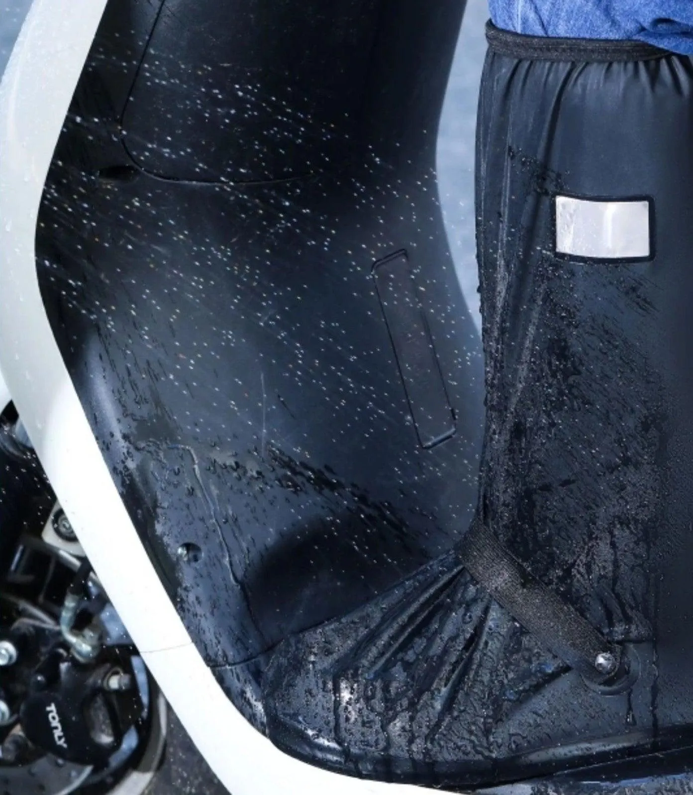 Waterproof Non-slip Overshoe Outer Wear Rain Shoes Wear-resistant High Tube Rain Booties