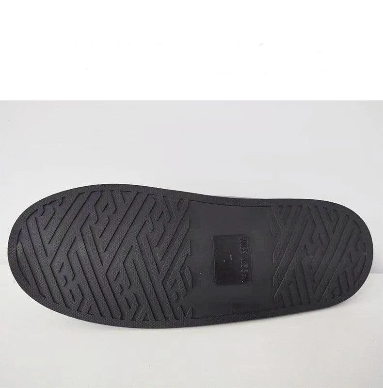 Waterproof Non-slip Overshoe Outer Wear Rain Shoes Wear-resistant High Tube Rain Booties