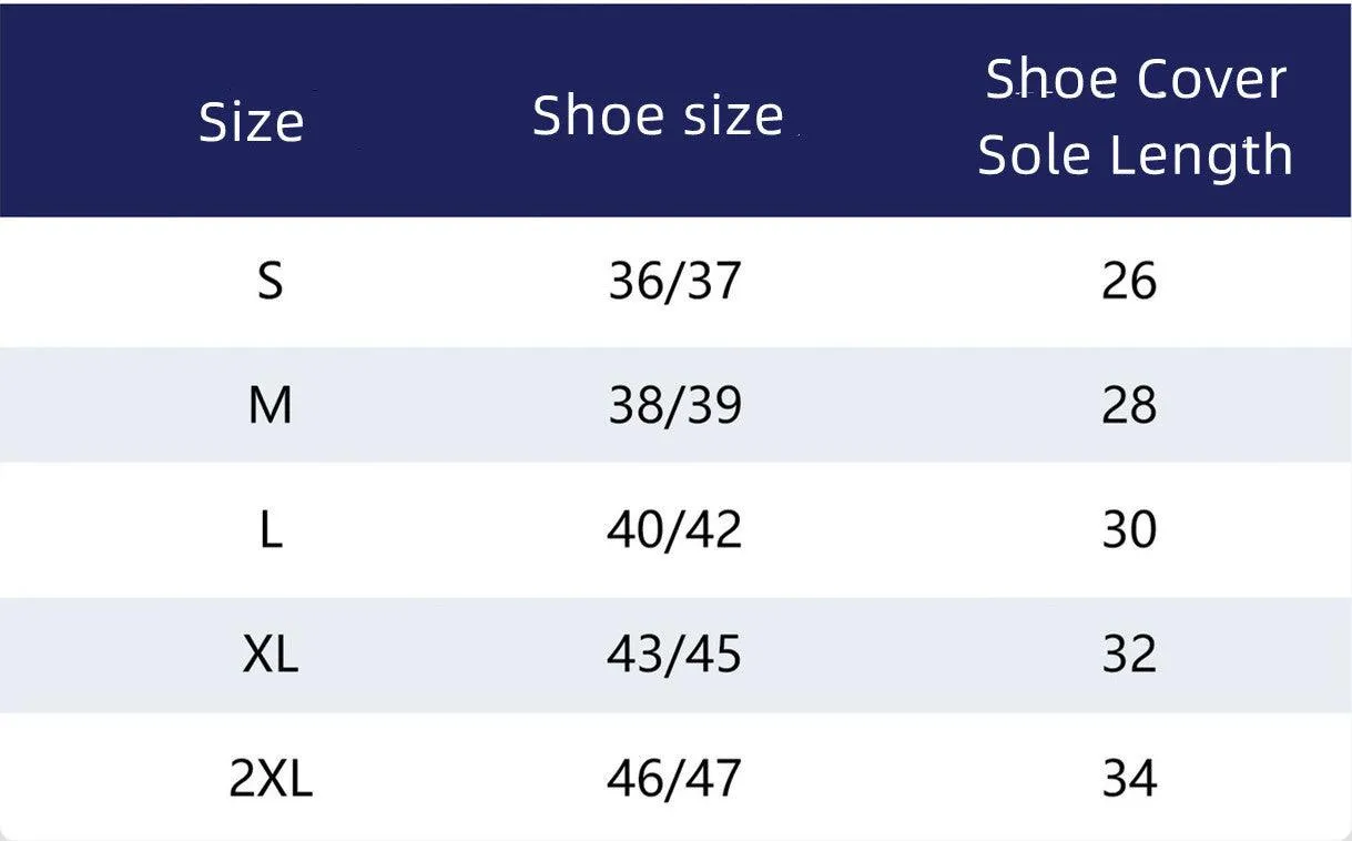 Waterproof Non-slip Overshoe Outer Wear Rain Shoes Wear-resistant High Tube Rain Booties