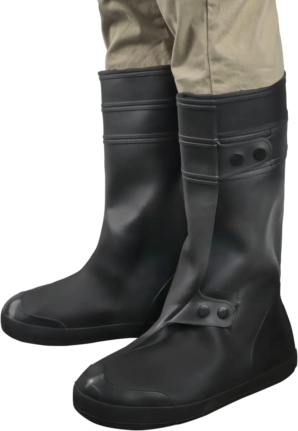 Waterproof Shoe Covers for Rain and Snow Boot Covers Waterproof Reusable & Foldable, Non-Slip