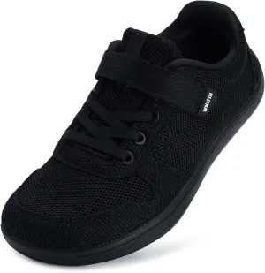 WHITIN Little/Big Kids Minimalist Barefoot Shoes   Zero Drop   Wide Sneaker for Boys/Girls