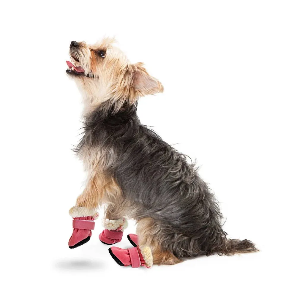 Winter Anti-Slip Boots for Small and Medium Dogs - 4Pcs Set