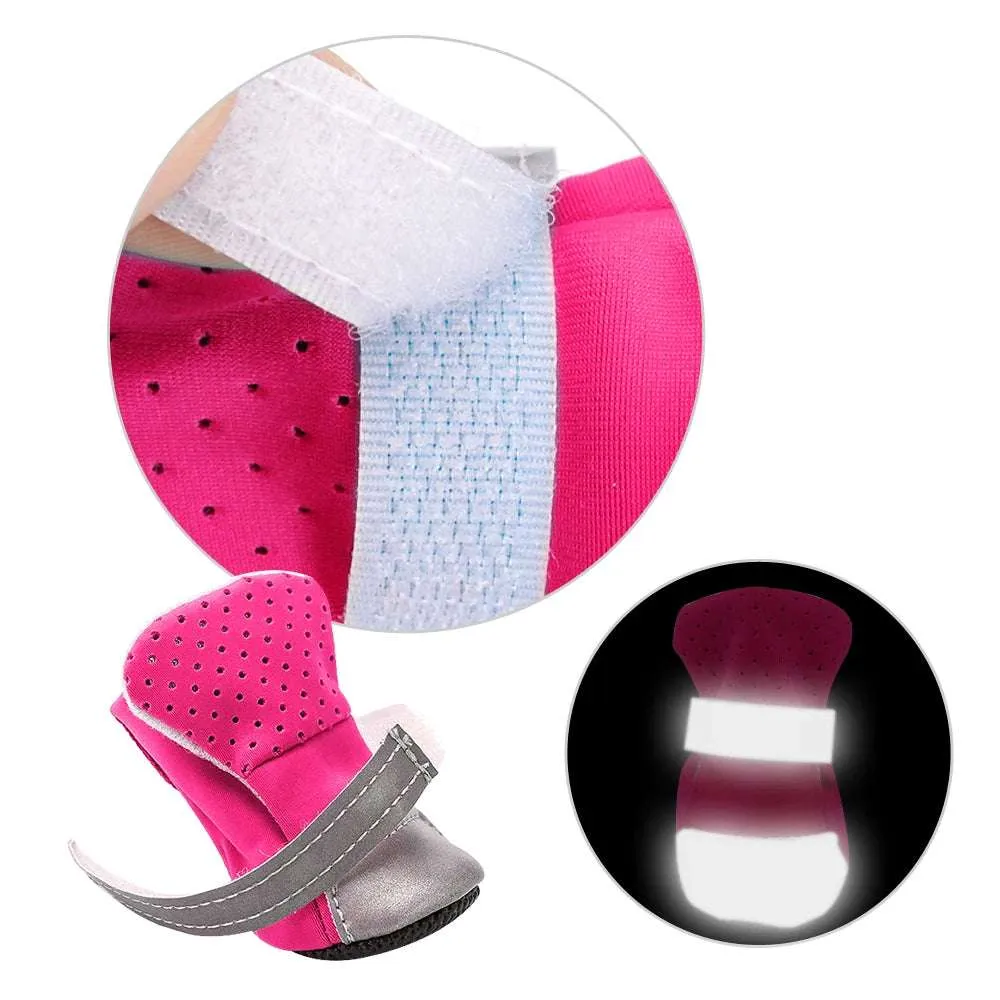 Winter Anti-Slip Boots for Small and Medium Dogs - 4Pcs Set