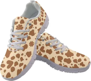 Women Athletic Walking Shoes Lace Up Lightweight Casual Running Shoes Sneaker Gym Travel