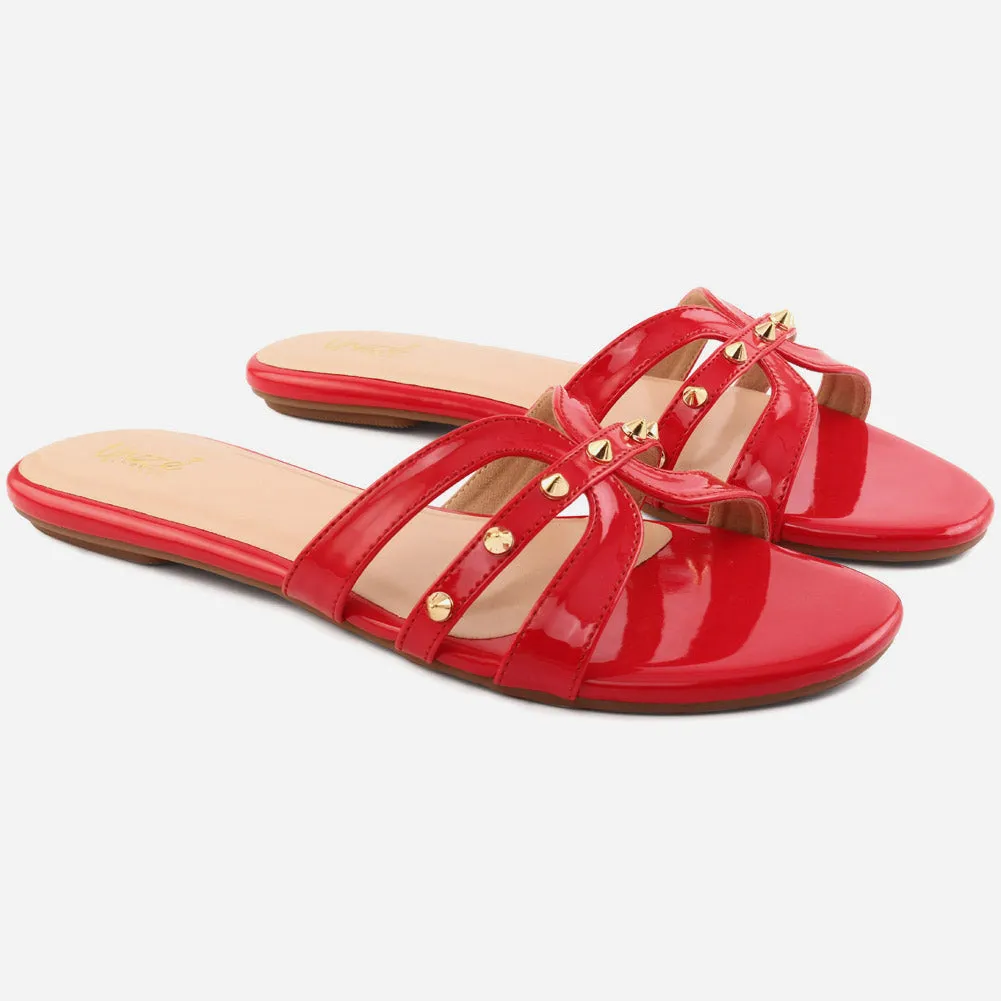 Women "KYMA" Flat Slippers