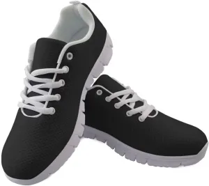 Women Tennis Shoes Non Slip Comfortable White Sole Lace Up Lightweight Sneaker