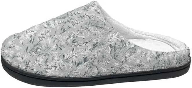 Womens Aztec Cozy&Warm Printed Slipper with Daisy Tiger Grippers Cozy and Fun House Slippers for Women