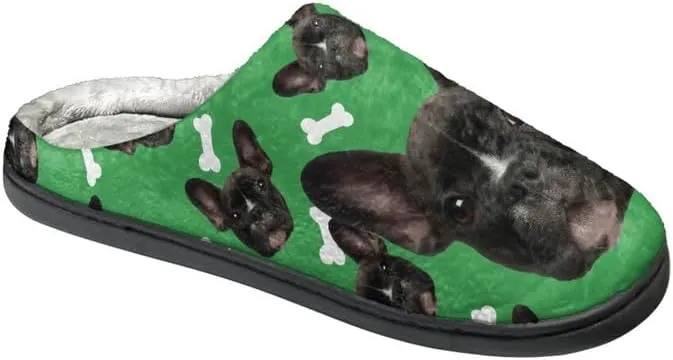 Women's Butterfly Comfy Slipper Anti Slip Hawaii Mandala Plush Bedroom Shoes Winter Warm Non-Slip On House Shoes