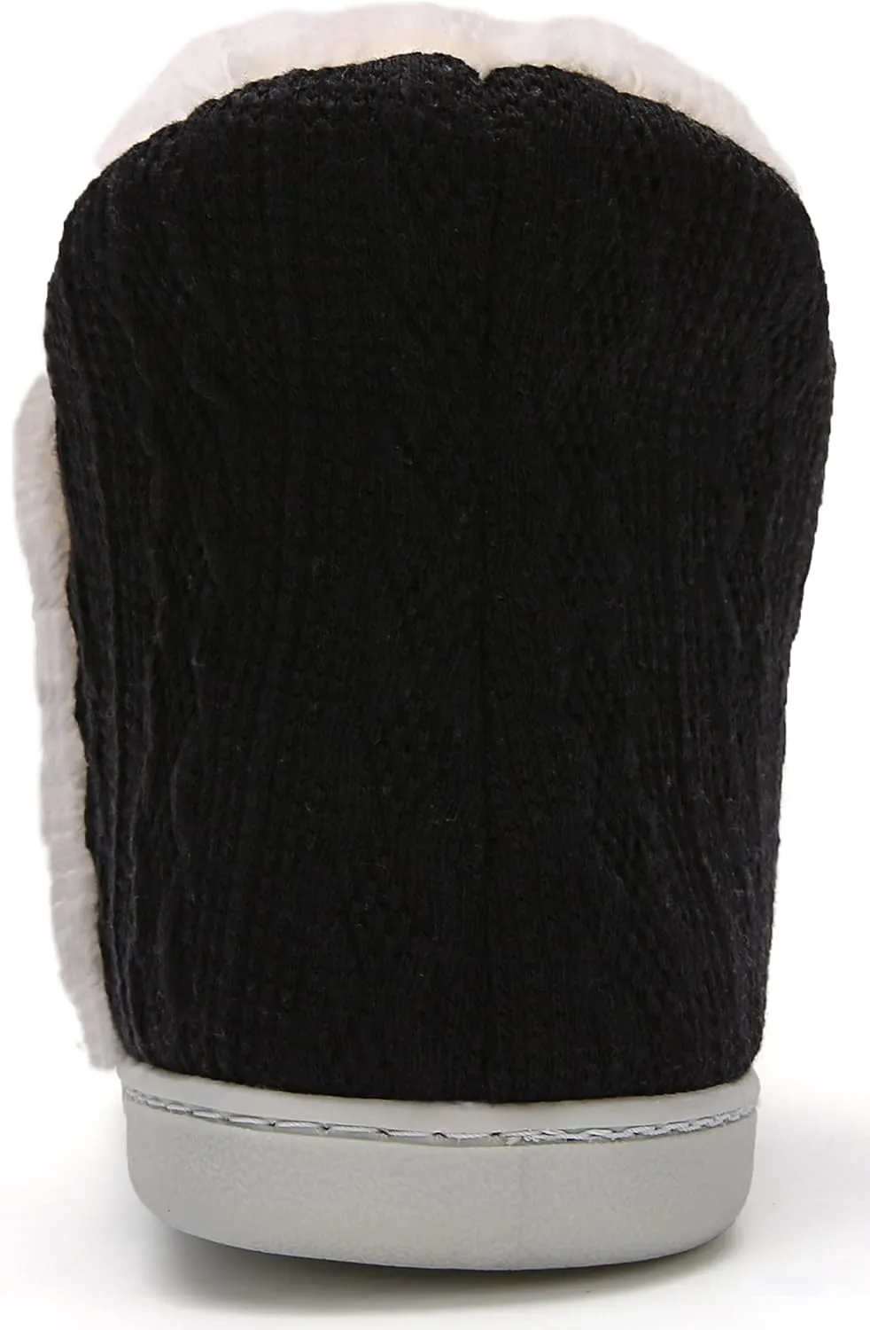 Women's Fluffy Winter Warm Knit Slippers with Memory Foam