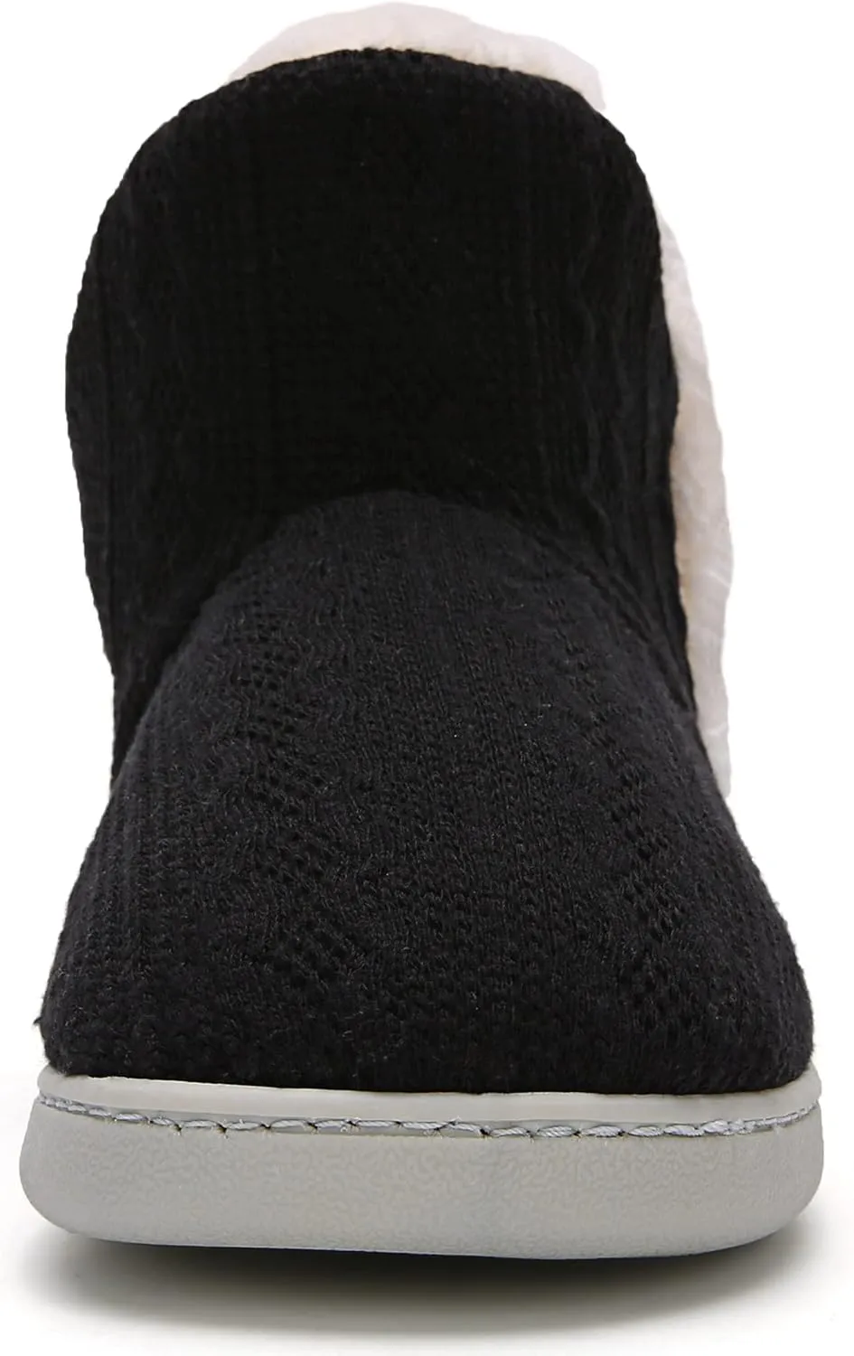 Women's Fluffy Winter Warm Knit Slippers with Memory Foam