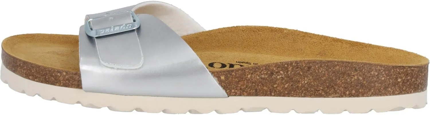Women's Malta Mules - Extra Comfortable Sandals - Fashionable Slippers with Natural Cork - Made in EU - Sandals with Sole Made of the Finest Natural Leather