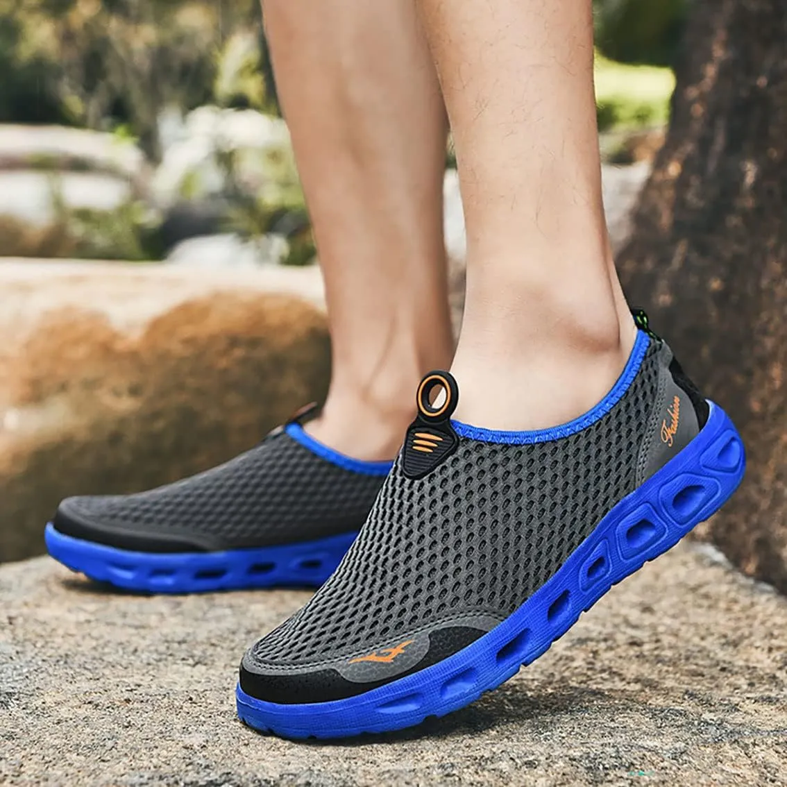 Women's Men's Water Shoes Sports Quick-Drying Shoes Gym Walking Running Beach Swimming Kayak Surfing Wading Shoes