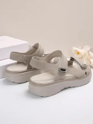 Women's Orthopedic Sport Sandals Shoes with Soft Cushion Foam Arch Support Casual Platform Shoes Dressy Back Strap