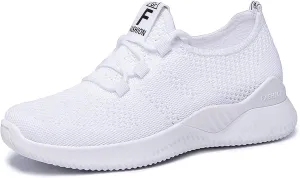 Women's Running Shoes Slip On Light Breathable Non Slip Mesh Sneakers Workout Non Slip Athletic Sports Shoes