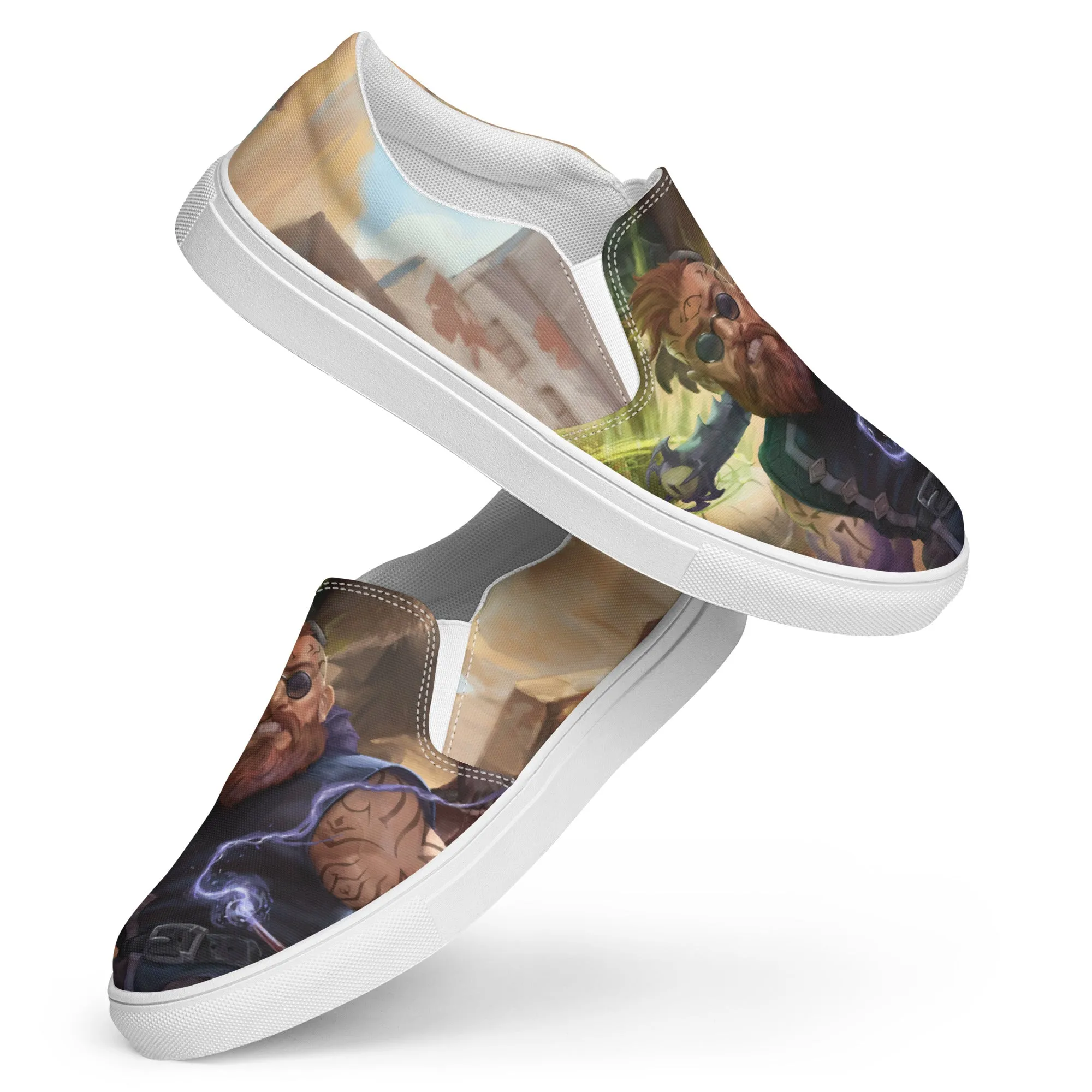 Women’s Slip-On Canvas Shoes "Surrounded"