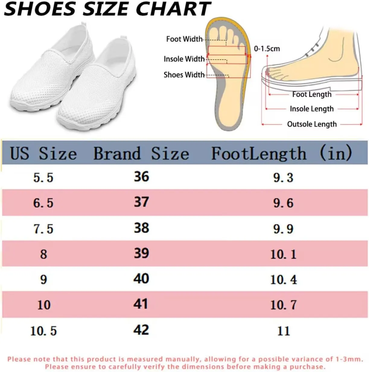 Womens Slip on Loafers Comfy Flat Shoes for Women Stylish Sneakers Mesh Low Top Walking Tennis Shoes for Everyday