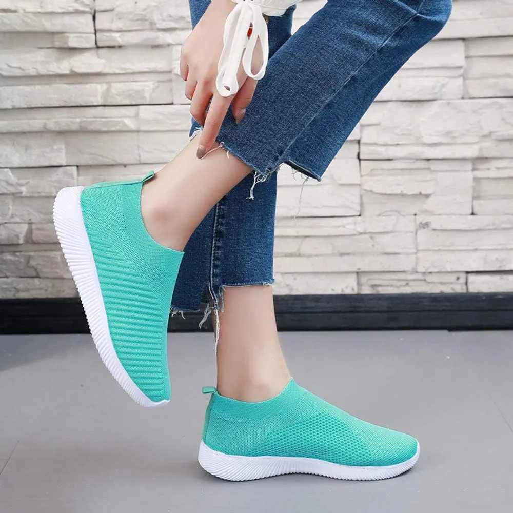 Women's Slip-on Shoes Wide Width Sneakers Hands Free Womens Tennis Shoes Cute Casual Tennis Shoes White Sneakers Slip On Tennis Shoe Loafers Dress Shoe