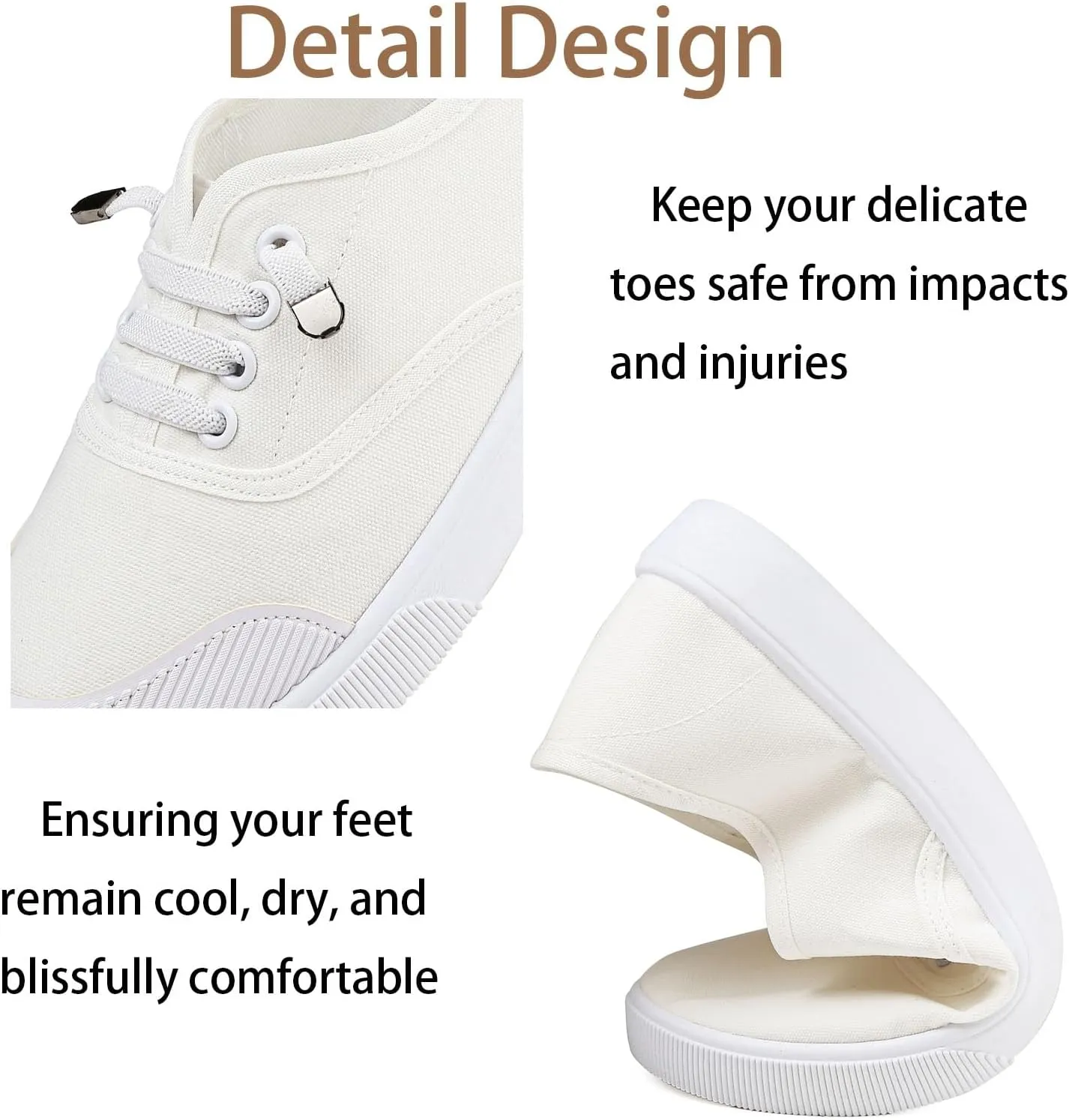 Womens White Canvas Sneakers Lightweight Lace Up Fashion Comfortable Canvas Shoes Low Top Slip On Casual Tennis Walking Shoes Women Footwear