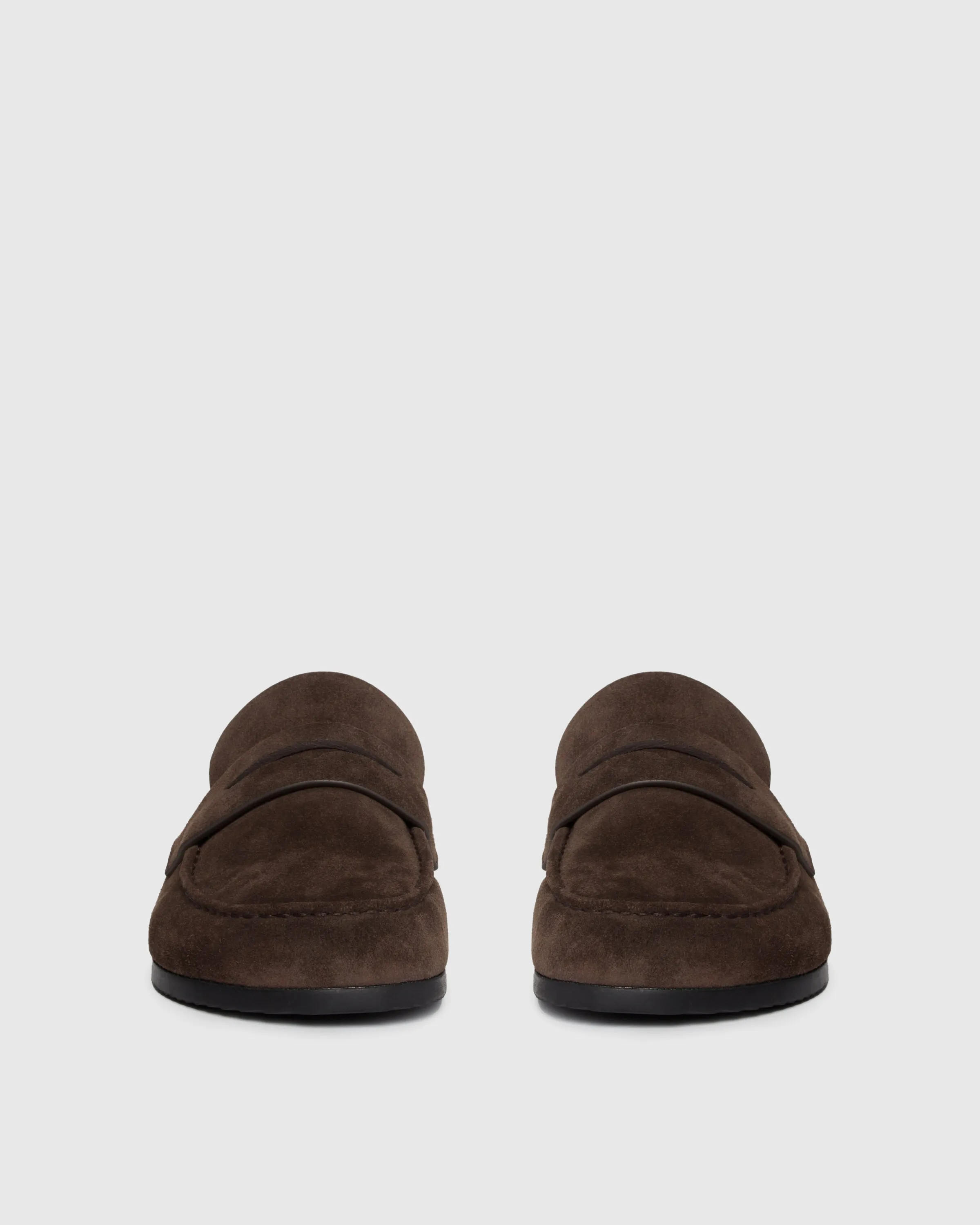 Wynn Loafer - Charcoal Suede