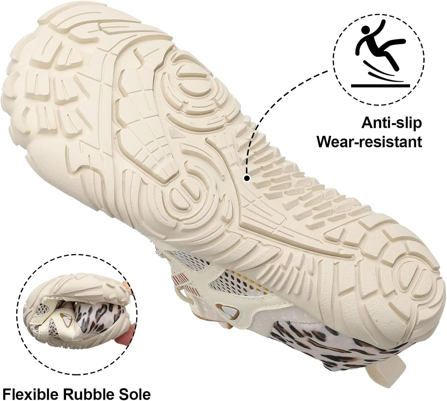 XIHALOOK Athletic Hiking Water Shoes Womens Mens Quick Dry Barefoot for Beach Walking Kayaking Surfing Training