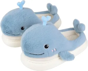 XIXITIAO Fuzzy Slippers,Cute Slippers for Women Men,Kawaii Cartoon Animal Slippers Plush House Shoes,Womens Slides for Indoor pantuflas para de mujer