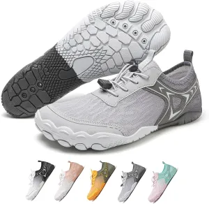 XNIRON Hike Barefoot Shoes for Womens Men,Quick Dry Water Shoes,Beach Pool Aqua Swim Surf Hiking Walking Shoes,Non-Slip Athletic Footwear Wide Toe Water Shoes