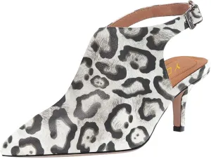YDN Women Pointed Toe Cone High Heels Slingback Booties Ankle Strap Faux Suede Buckle Party Dress Sandal Size 4-15 US
