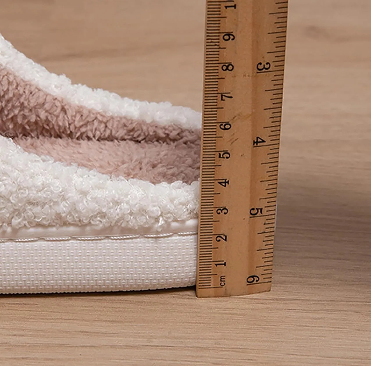 YJEUS Women's House Slippers - Fluffy Plush Memory Foam Indoor Slippers for Ladies