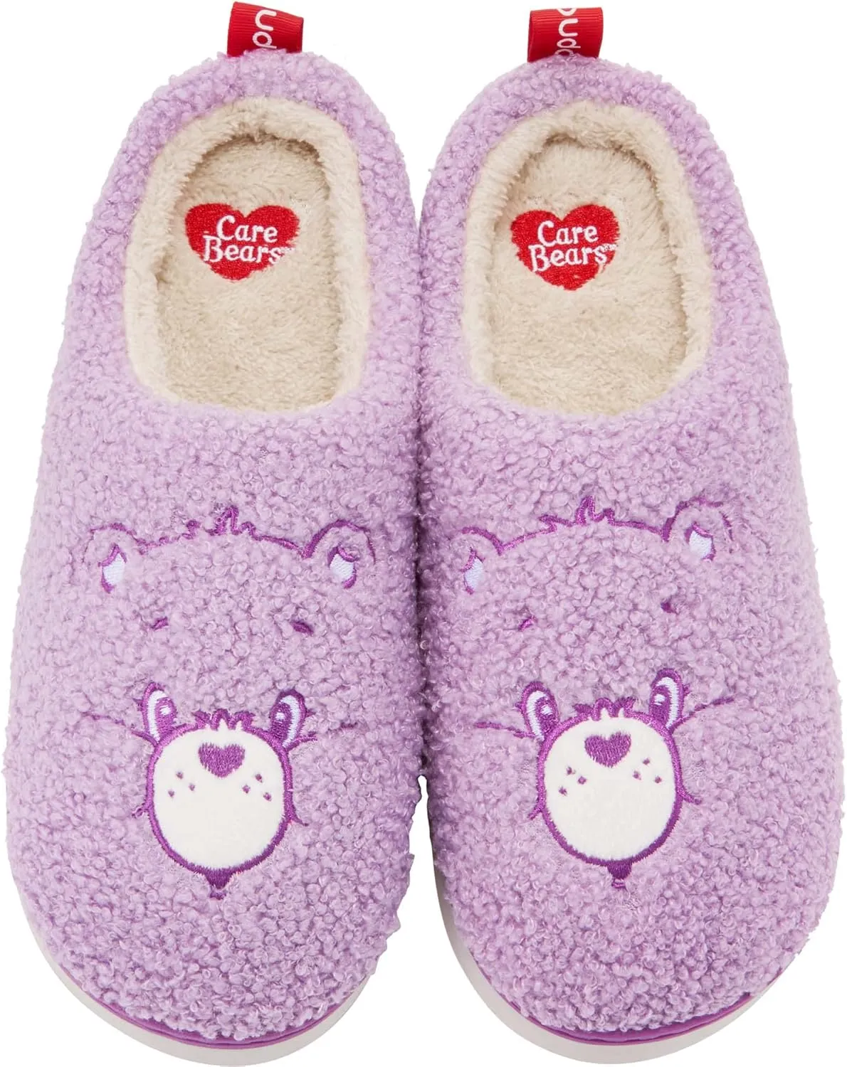 YUNGPRIME Care Bears House Slippers Cozy Slip on Fluffy Scuff Shoes for women and men