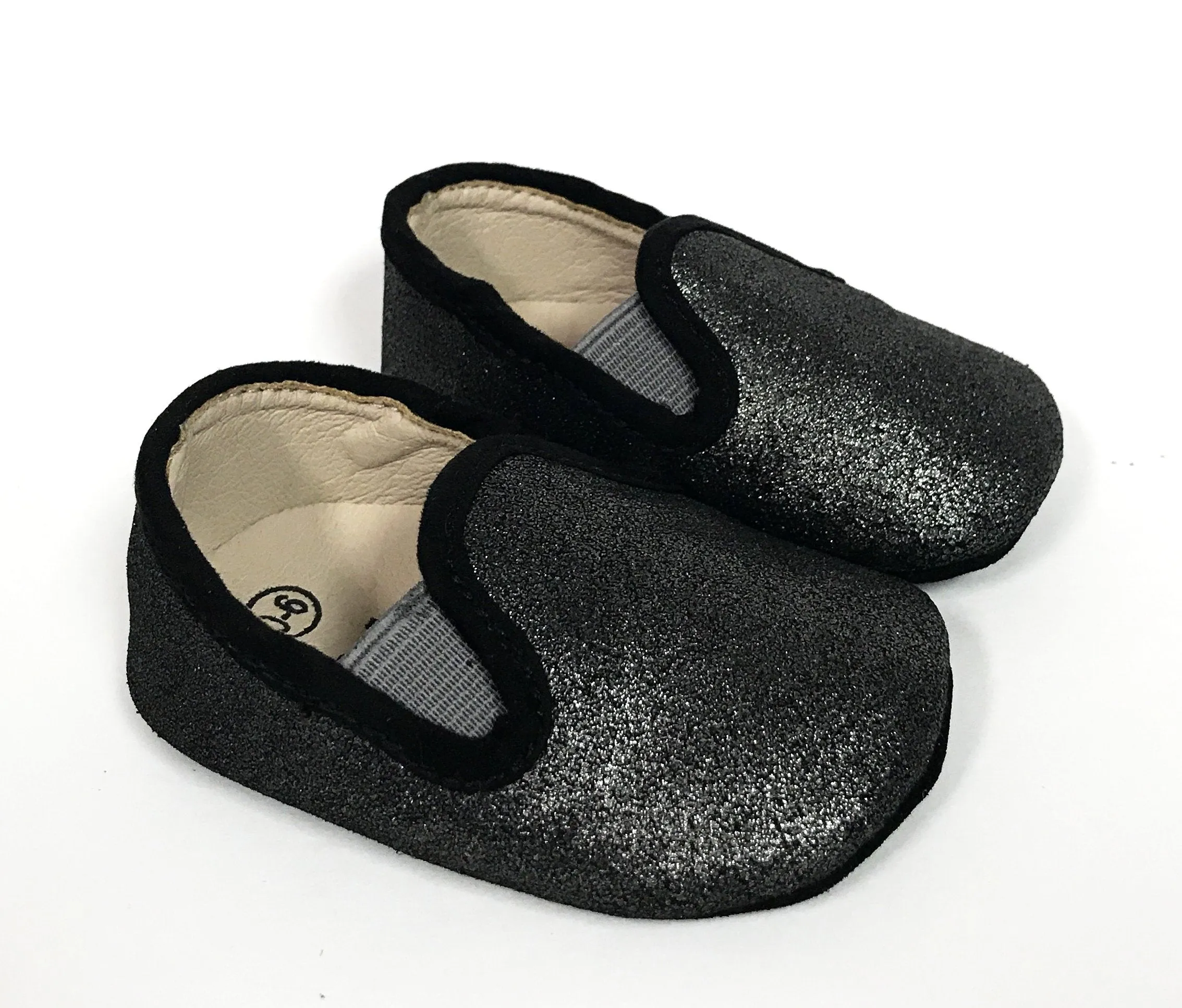 Zeebra Black Metallic (Soft Sole)