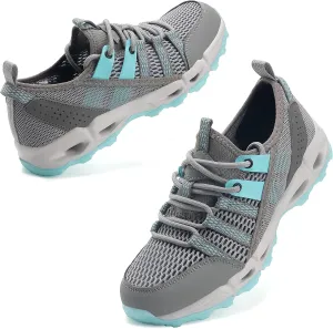 ziitop Womens Hiking Water Shoes for Women Quick Dry Outdoor Sport Sneakers Non Slip Lightweight Breathable Summer Trekking and Walking Climbing Shoe