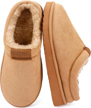 Zizor Men’s Vallarta Plush Suede Clog Slippers