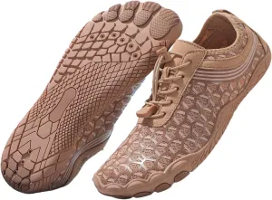 ZWRXW Hike Barefoot Shoes Women Wide Toe Box Healthy & Non-Slip Barefoot Shoes Unisex Outdoor Hiking Footwear for Beach Walking Kayaking Surfing Training